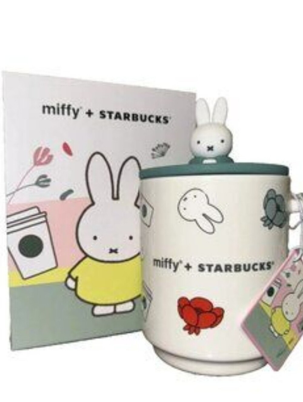 Starbucks CeramIc Miffy MUG With Lid